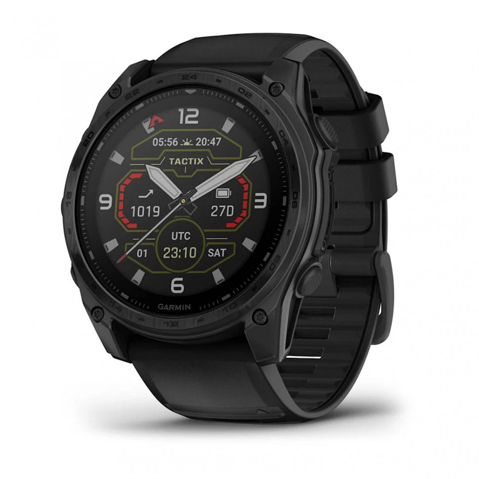 Умные часы Garmin Tactix 8 51mm SOLAR Includes Applied Ballistics Elite Solver (010-03407-10)