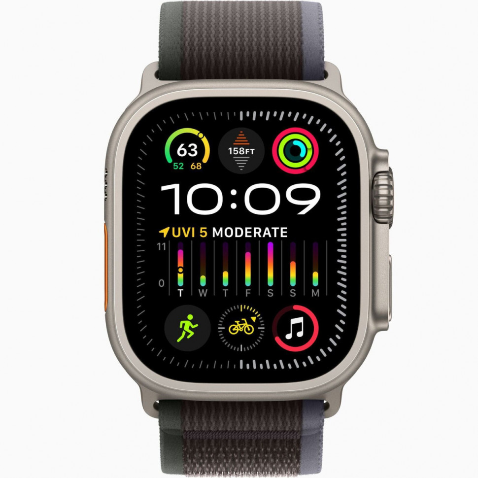 Умные часы Apple Watch Ultra 2 49mm Titanium Case with Blue/Black Trail Loop (S/M)