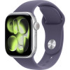 Умные часы Apple Watch Series 11 42mm Silver Aluminum Case with Purple Fog Sport Band (M/L)