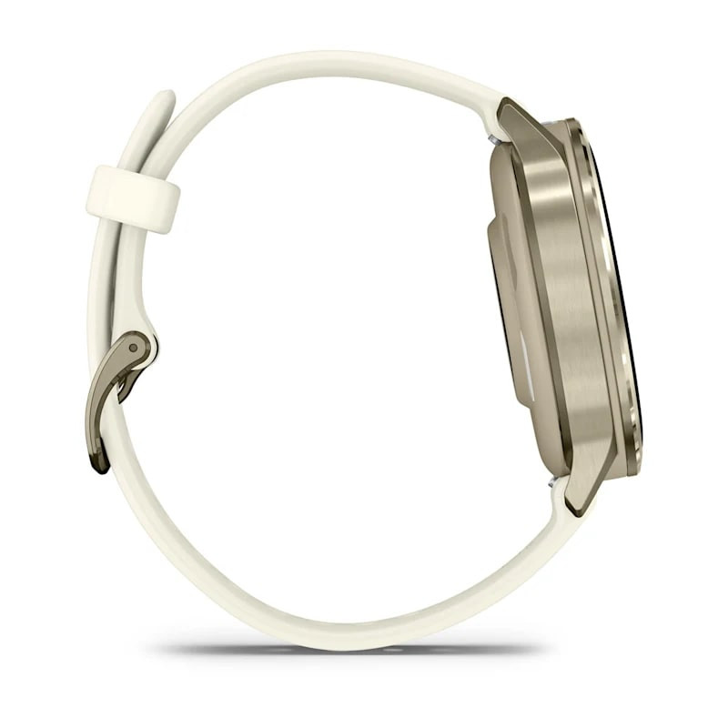 Умные часы Garmin Venu 4 41mm Lunar Gold with Bone Silicone Band (010-03013-00)