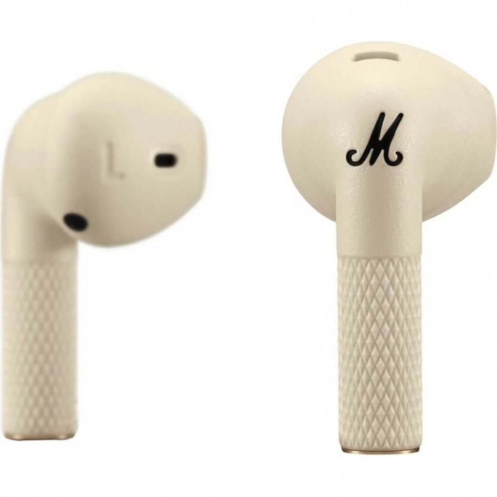Беспроводные наушники Marshall Minor III Кремовые (Cream)