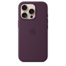 Чехол защитный Apple Silicone Case с MagSafe для iPhone 16 Pro Plum