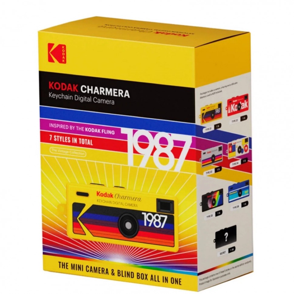 Фотоаппарат-брелок Kodak Charmera 1987