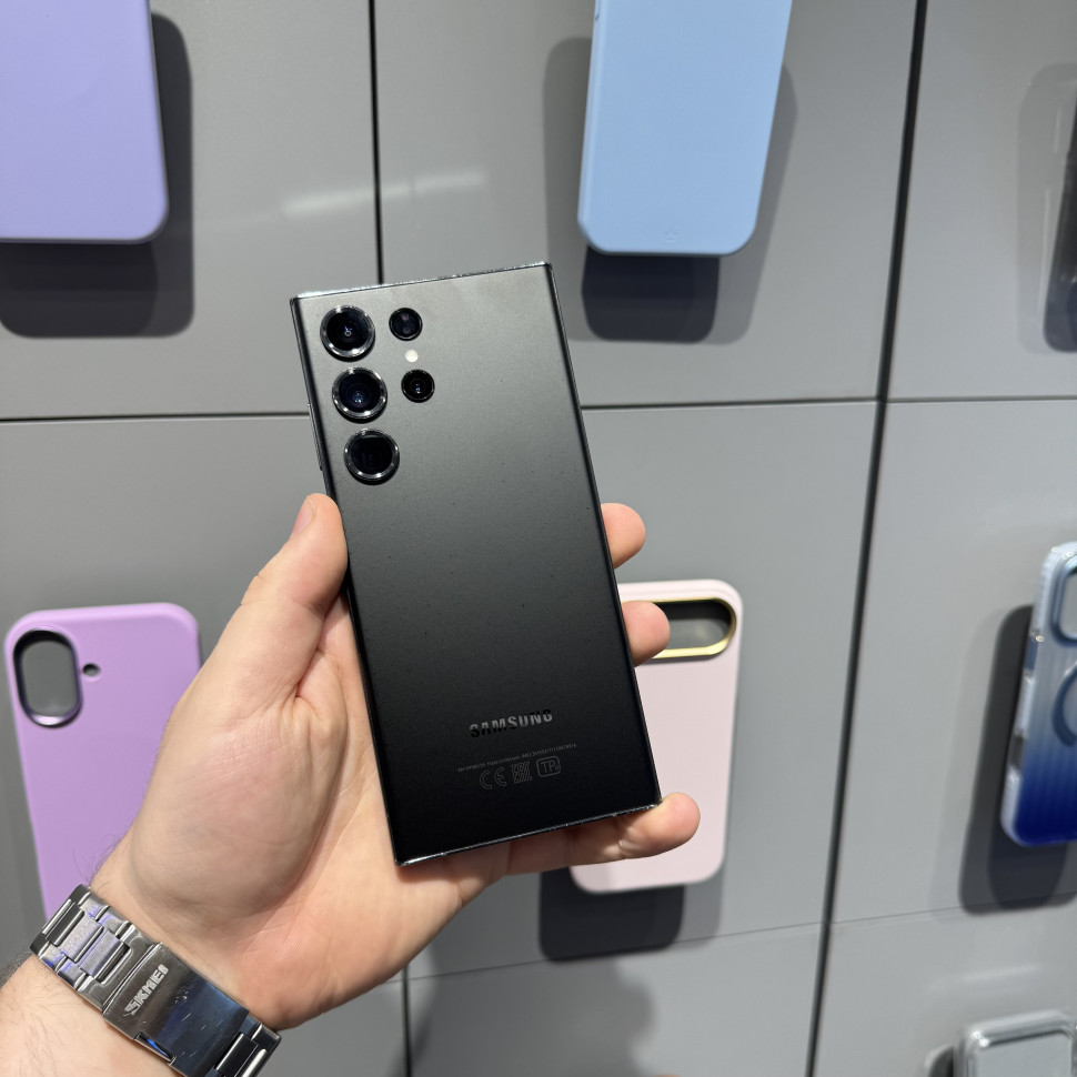 Смартфон Samsung Galaxy S23 Ultra 12/256GB Phantom Black (Б/У)