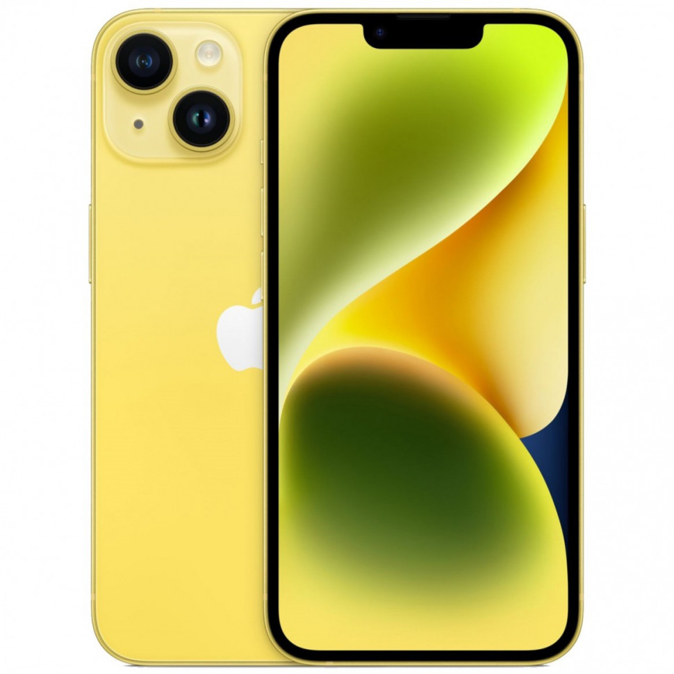 Смартфон Apple iPhone 14 512GB Желтый (Yellow) DualSim