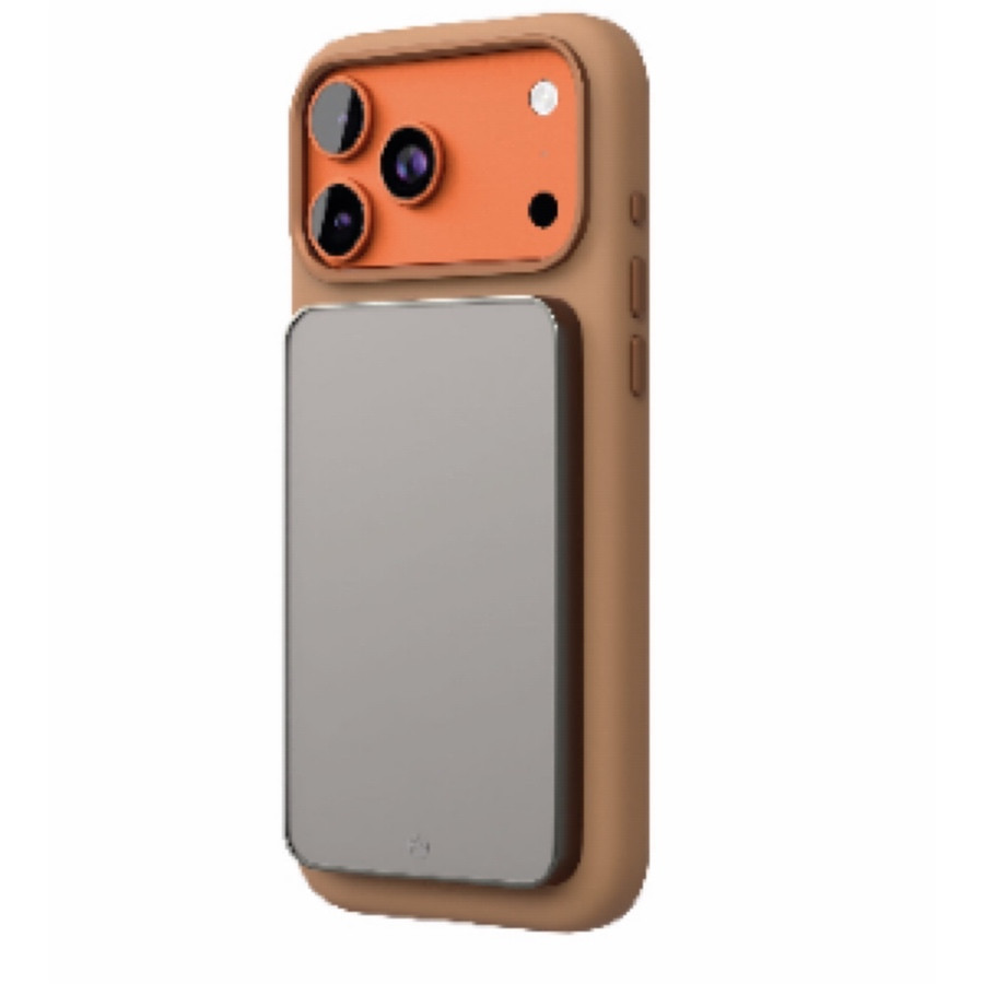 Чехол защитный VLP Aster Pro Case MagSafe для iPhone 17 Pro Мокка