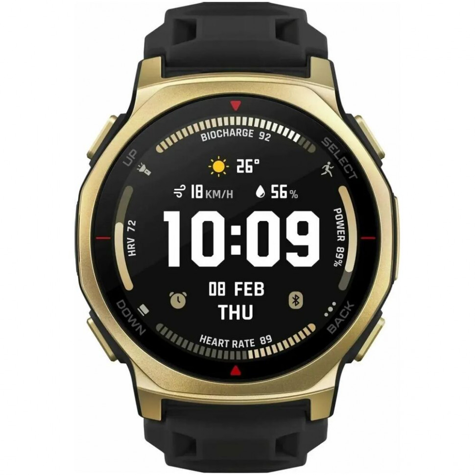 Умные часы Amazfit T-Rex 3 Pro 44mm Золотой (Black Gold)
