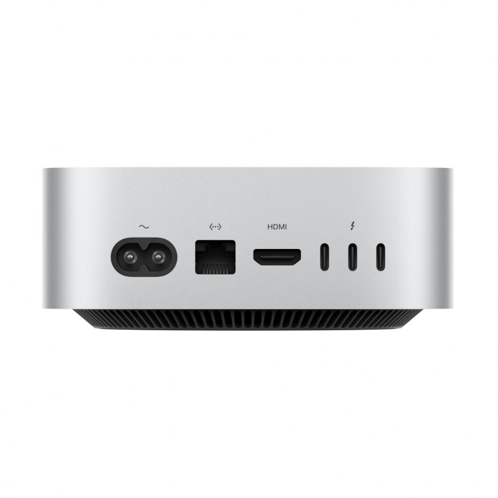 Настольный компьютер Apple Mac mini MCYT4 (M4 10-Core GPU, 24/512GB) Серебристый