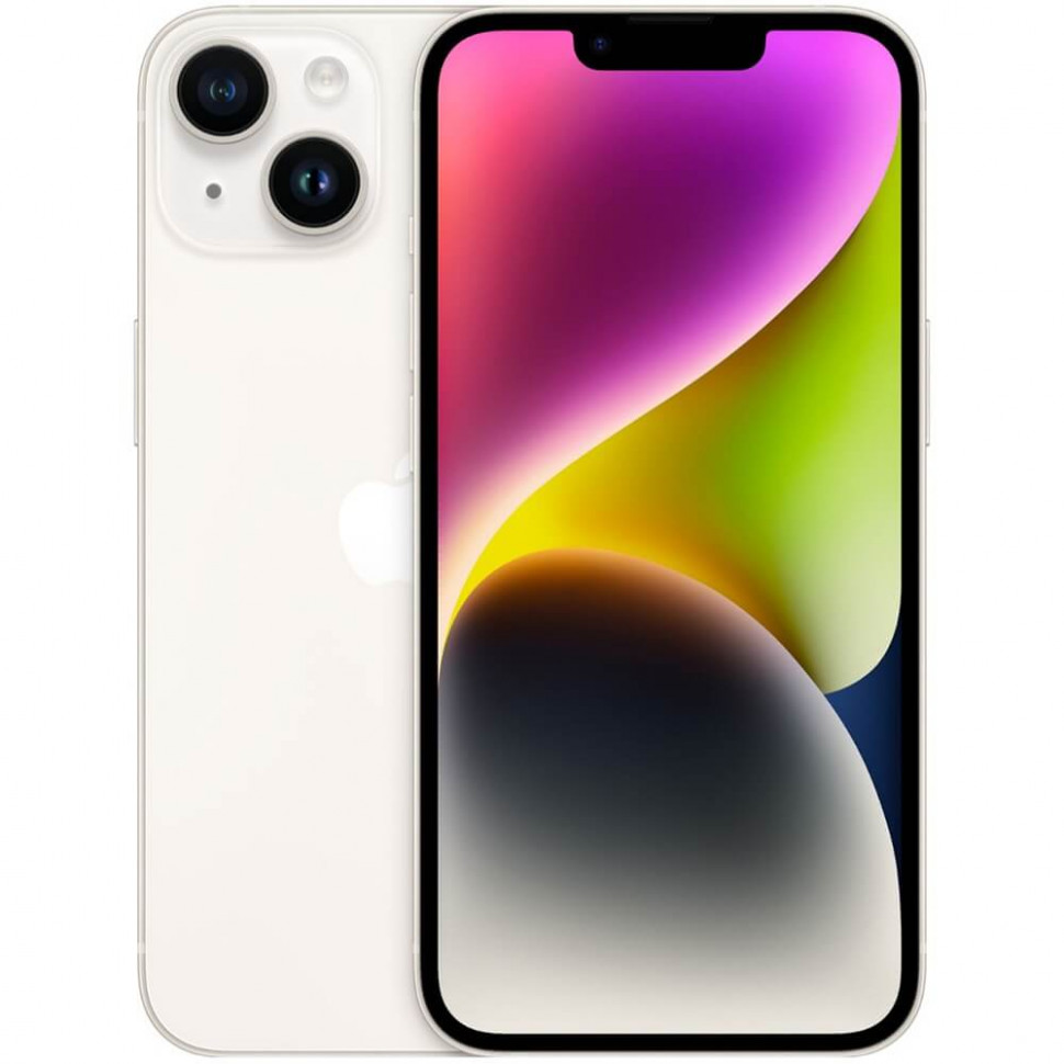 Смартфон Apple iPhone 14 512GB Белый (Starlight)