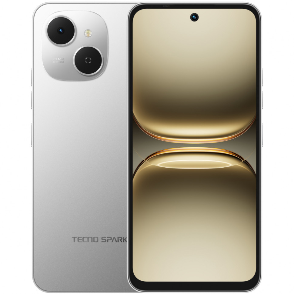 Смартфон TECNO Spark 40C 8/128GB Серый (Titanium Grey)