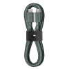 Кабель Native Union Belt Cable USB-C to USB-C 1.2m 60W Зеленый