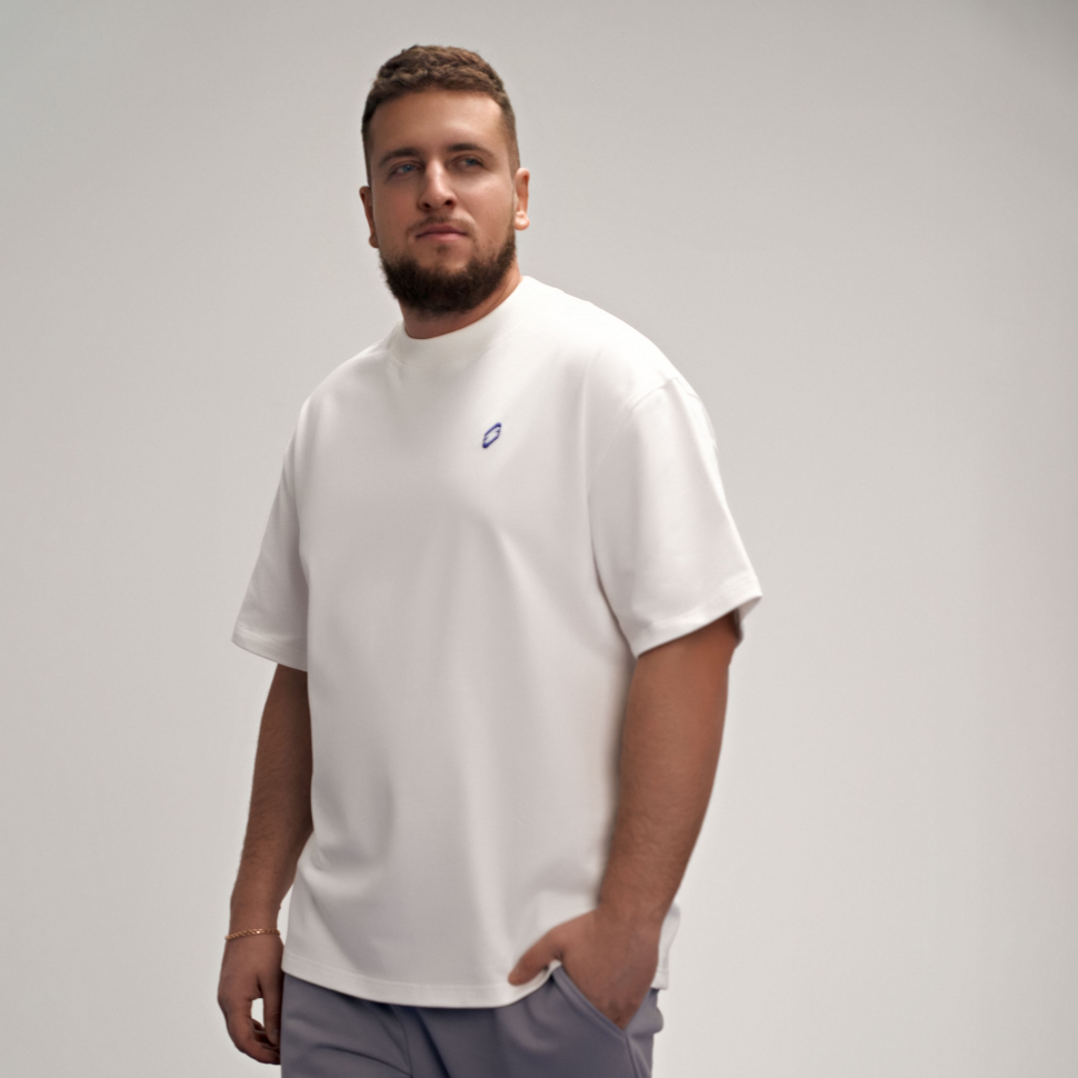 Футболка Syoma Store белая c принтом