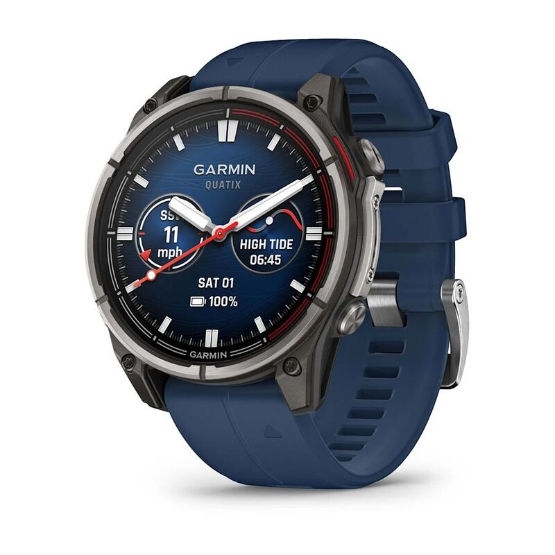 Умные часы Garmin Quatix 8 47mm AMOLED Marine GPS Smartwatch (010-02904-51)