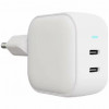 Сетевое зарядное устройство VLP G-Charge 45W 2xUSB-C Белый