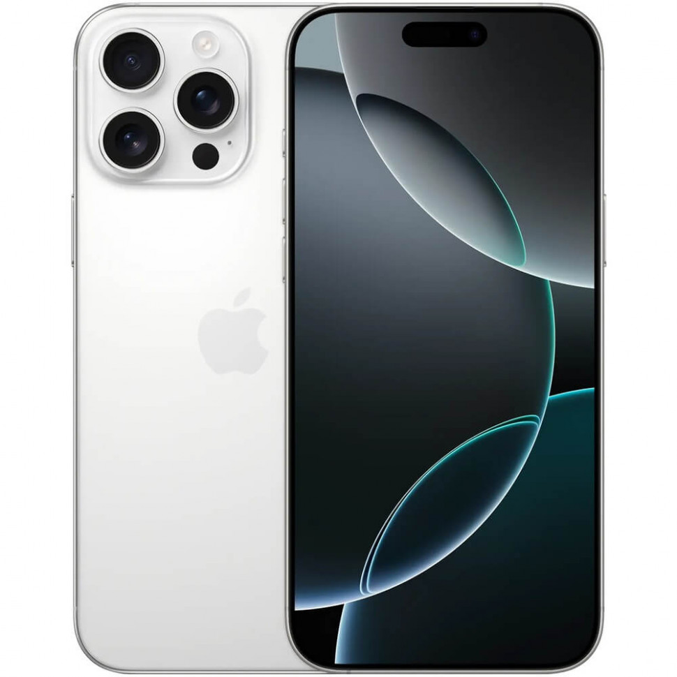 Смартфон Apple iPhone 16 Pro Max 512GB Белый титан (White Titanium)