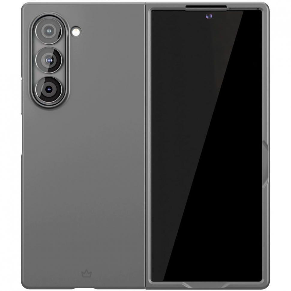 Чехол защитный VLP Flex Case для Samsung Galaxy Z Fold6 Серый