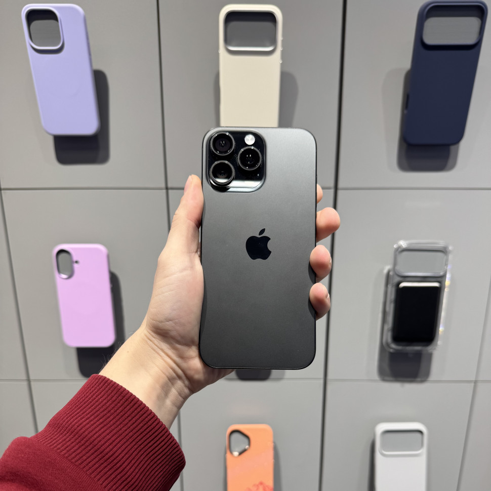 Смартфон Apple iPhone 16 Pro Max 256GB Черный титан (Black Titanium) (Dualsim) (Б/У)