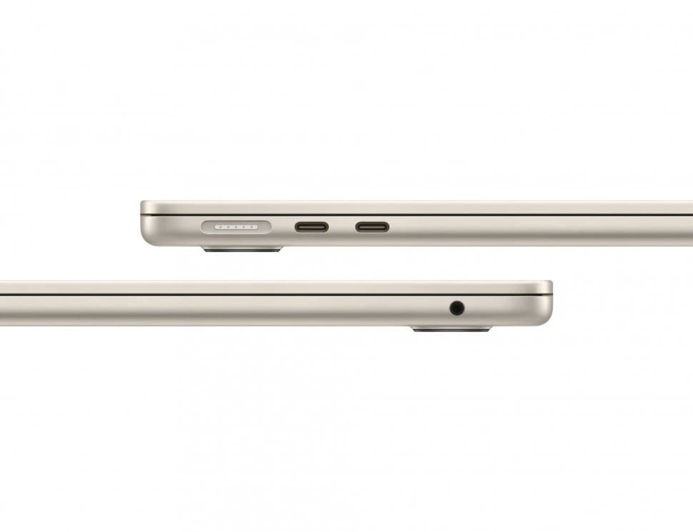 Ноутбук Apple MacBook Air 13 2025 MW0Y3 (M4 8-Core GPU, 16/256GB) Сияющая звезда (Starlight)