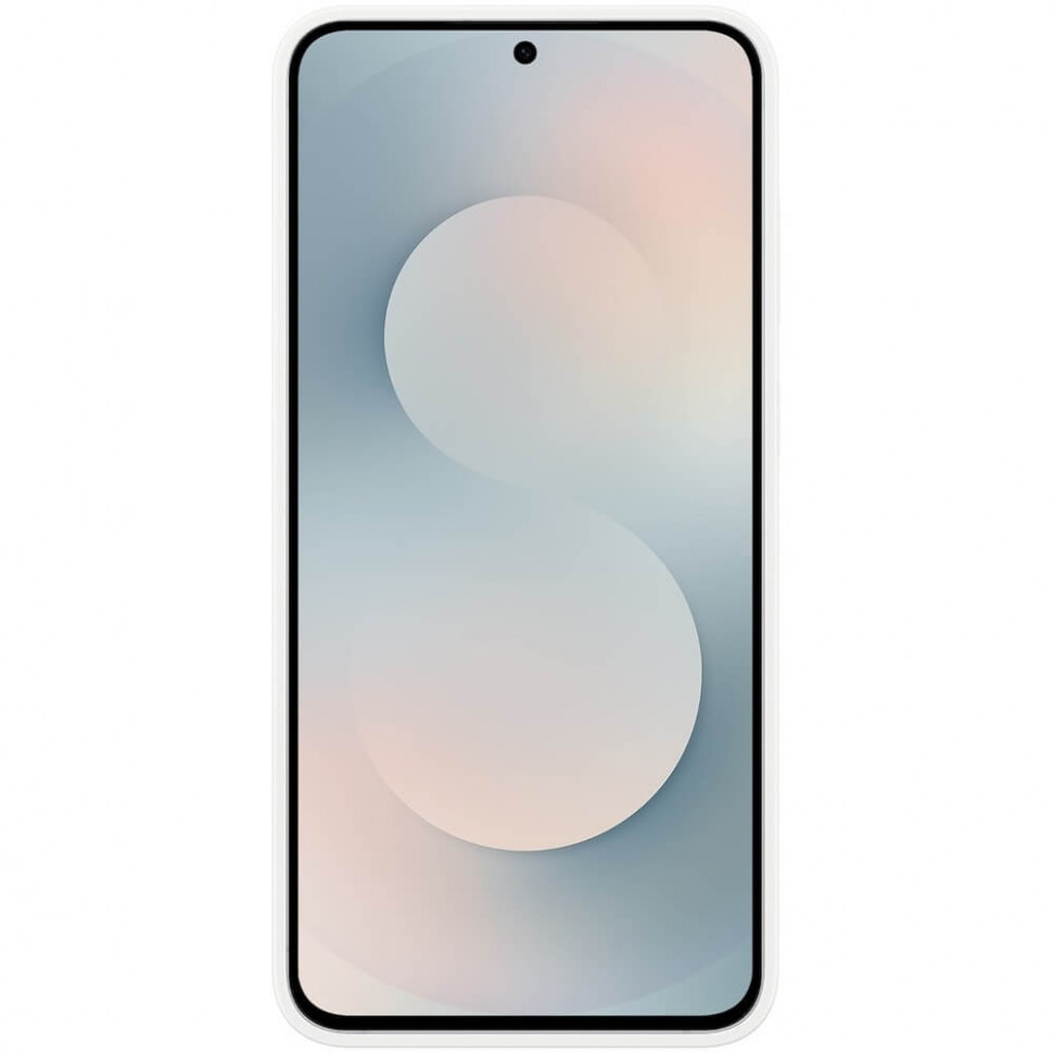 Чехол защитный Samsung Silicone Case для Samsung Galaxy S25 FE Белый