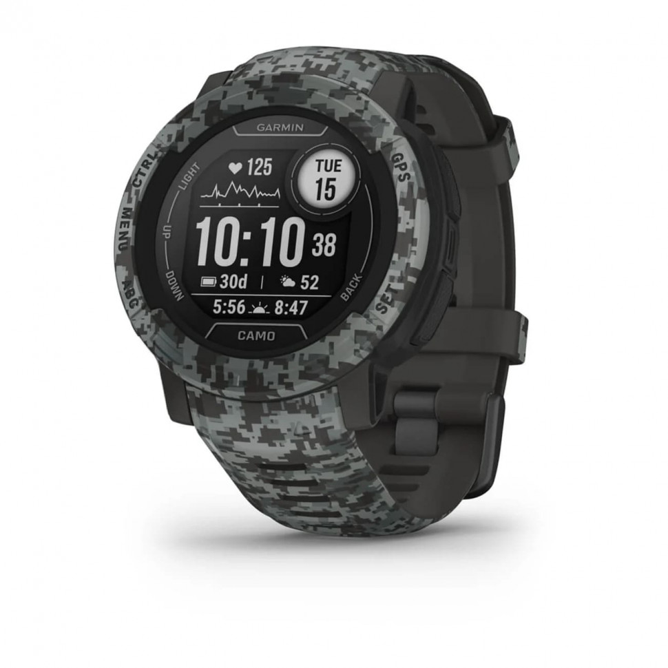Умные часы Garmin Instinct 2 Camo Edition Graphite Camo (010-02626-03)
