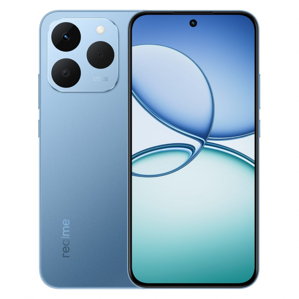 Смартфон realme 15T 8/256GB Синий (Silk Blue)