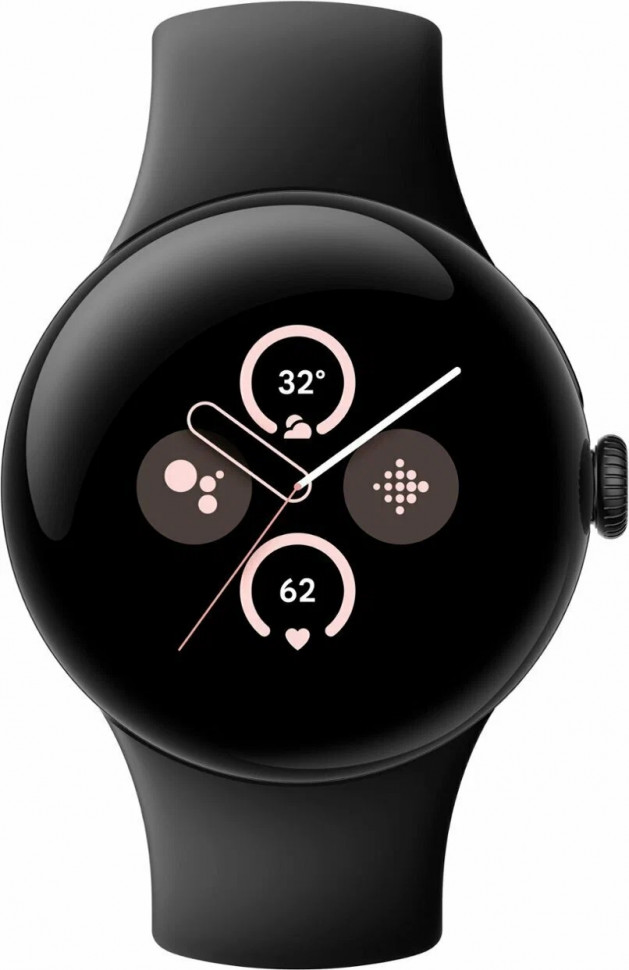 Умные часы Google Pixel Watch 2 41mm Wi-Fi Черный (Matte Black/Obsidian)