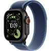 Умные часы Apple Watch Ultra 3 2025 49mm Black Titanium Case with Blue/Bright Blue Trail Loop (S/M)