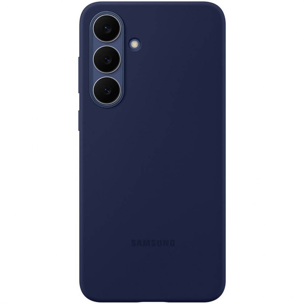 Чехол защитный Samsung Silicone Case для Samsung Galaxy S25 FE Синий