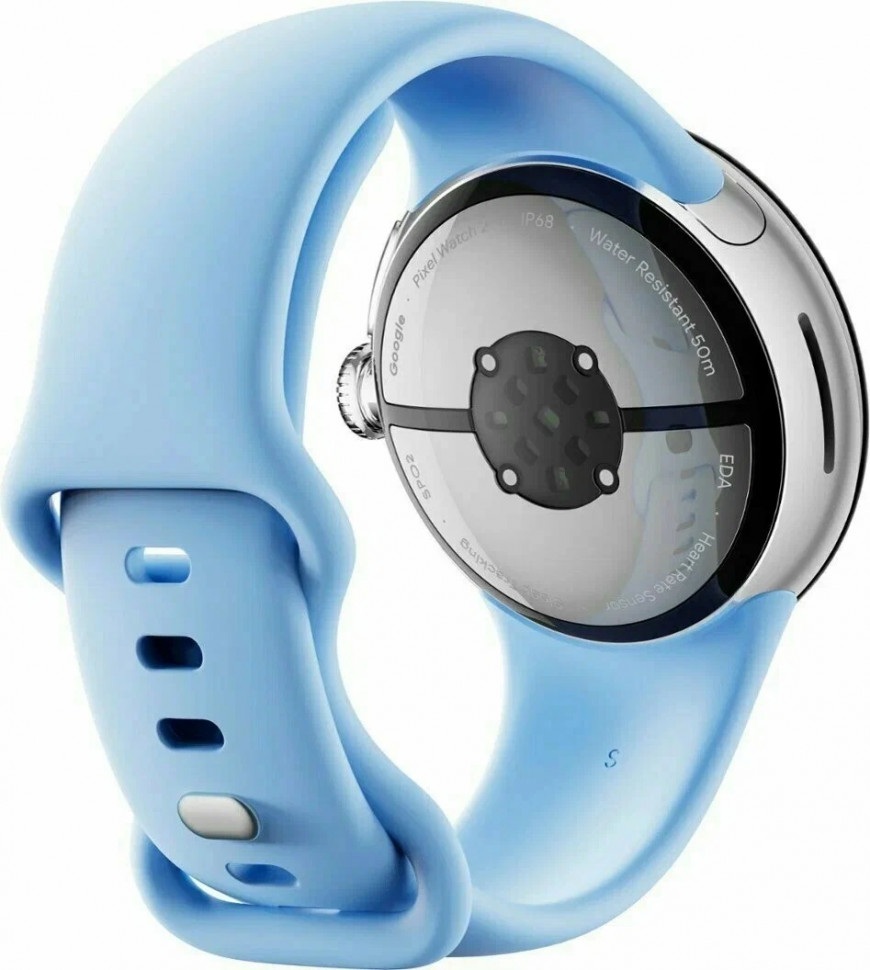 Умные часы Google Pixel Watch 2 41mm Wi-Fi Голубой (Silver/Bay)