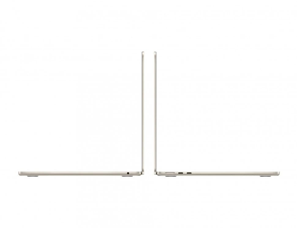Ноутбук Apple MacBook Air 13 2025 MW103 (M4 10-Core GPU, 16/512GB) Сияющая звезда (Starlight)