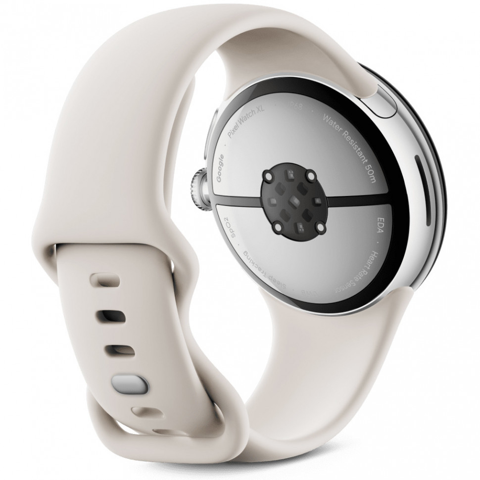 Умные часы Google Pixel Watch 3 45mm Wi-Fi Серебряный (Silver/Porcelain)