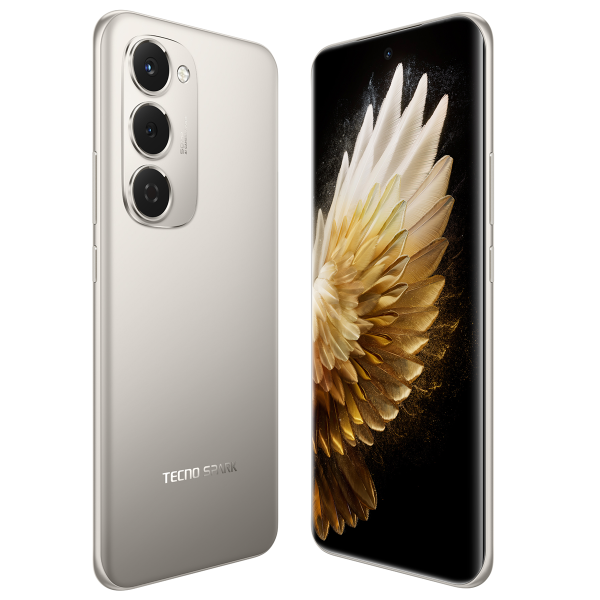 Смартфон TECNO Spark 40 Pro+ 8/256GB Бежевый (Moon Titanium)