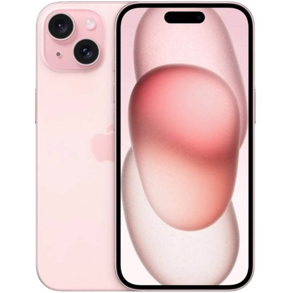 Смартфон Apple iPhone 15 128GB Розовый (Pink) eSIM