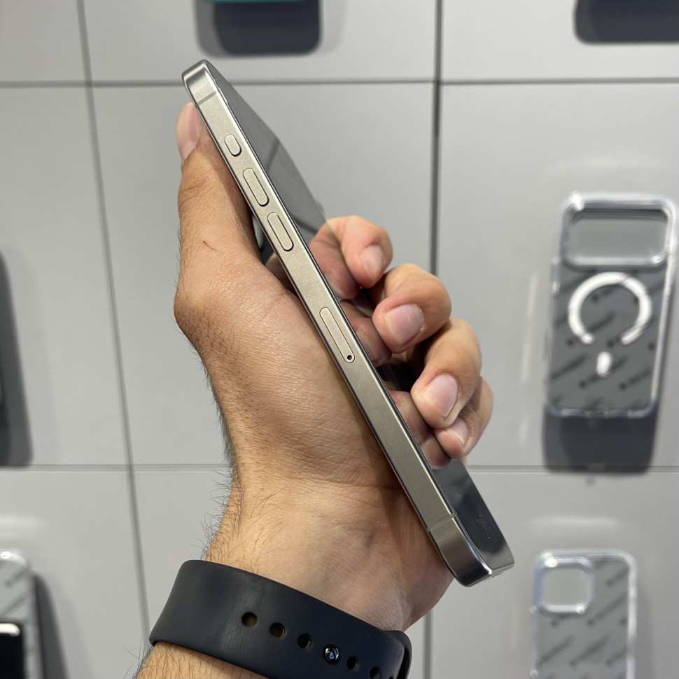 Смартфон Apple iPhone 15 Pro Max 256GB Natural Titanium (Б/У)