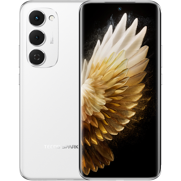 Смартфон TECNO Spark 40 Pro+ 8/256GB Белый (Aurora White)