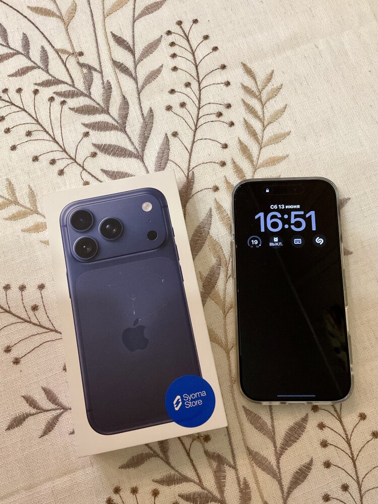 Купить Смартфон Apple iPhone 17 Pro 256GB Синий (Deep Blue) в