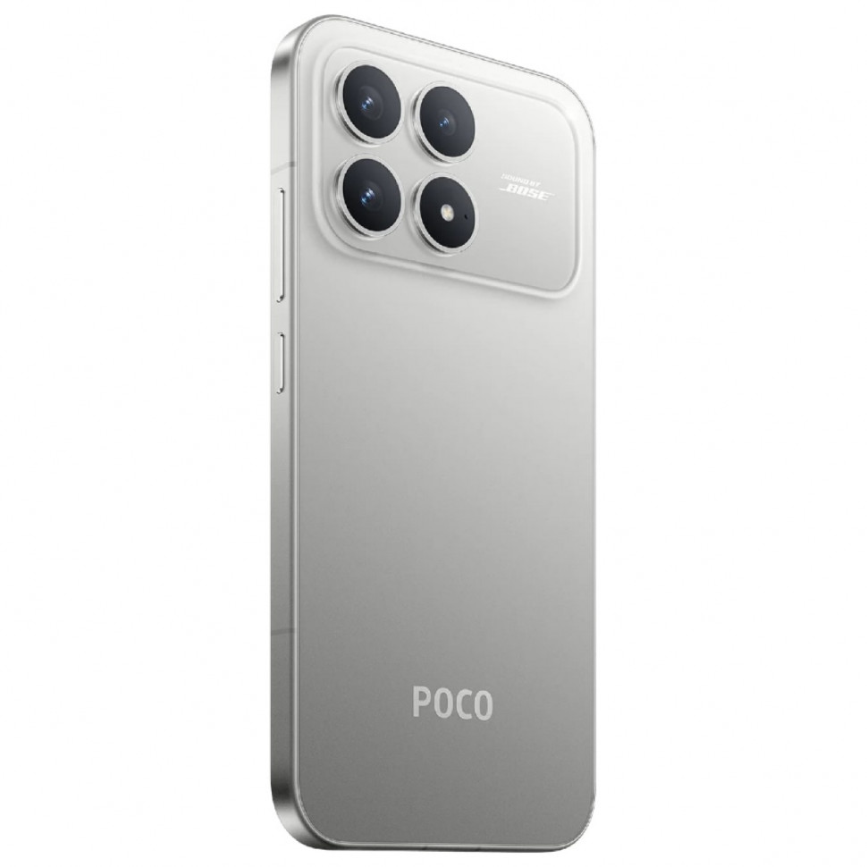 Смартфон Xiaomi POCO F8 Pro 12/512GB Серебро (Titanium Silver)