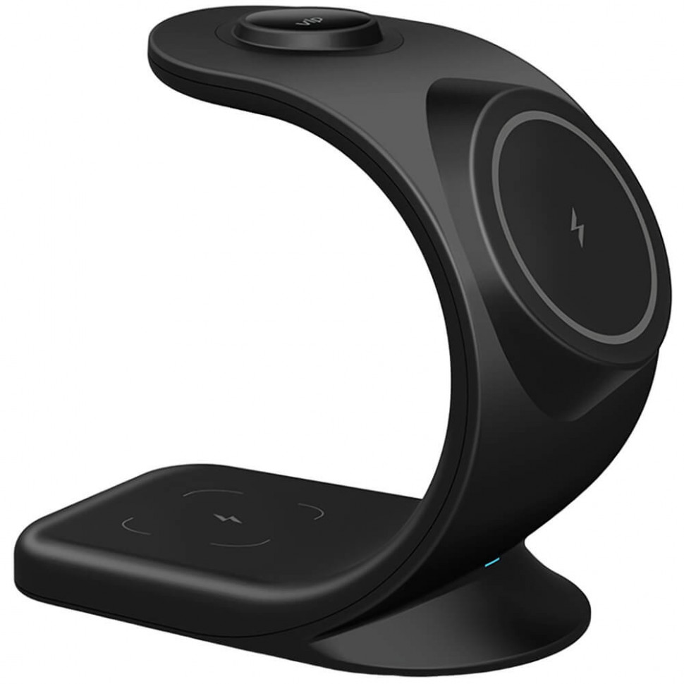 Беспроводное зарядное устройство VLP Powerstand 3 в 1 для Samsung Черный