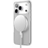 Чехол защитный VLP Diamond Case MagSafe для iPhone 17 Pro Прозрачный