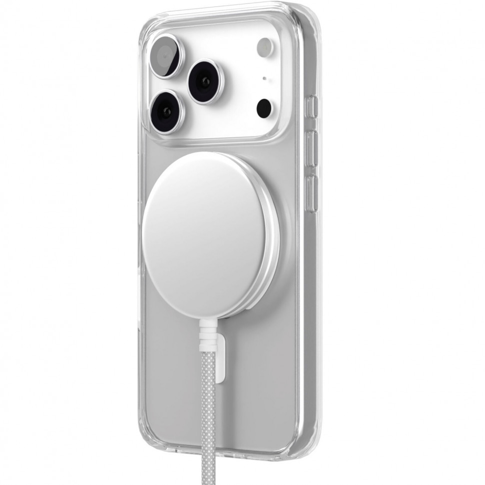 Чехол защитный VLP Diamond Case MagSafe для iPhone 17 Pro Прозрачный