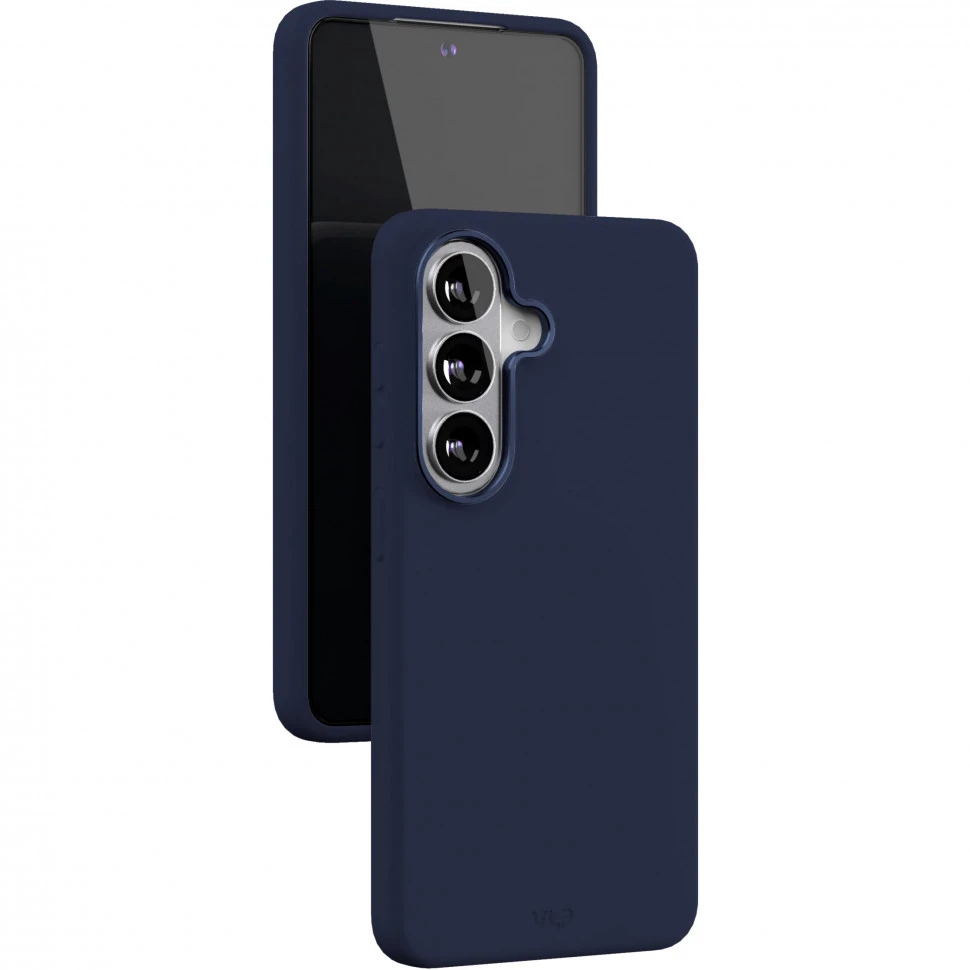 Чехол защитный VLP Aster Pro Case с MagSafe для Samsung Galaxy S26 Синий