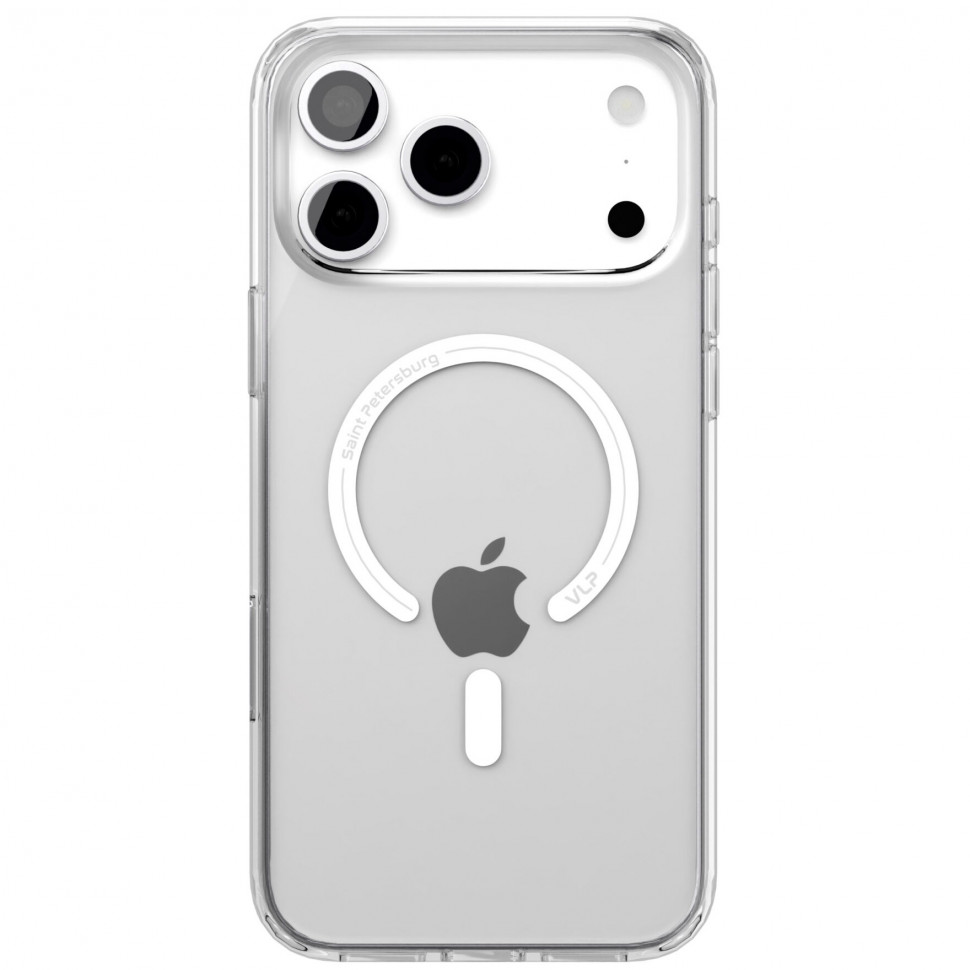 Чехол защитный VLP Diamond Case MagSafe для iPhone 17 Pro Max Прозрачный