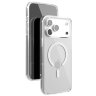 Чехол защитный VLP Diamond Case MagSafe для iPhone 17 Pro Max Прозрачный