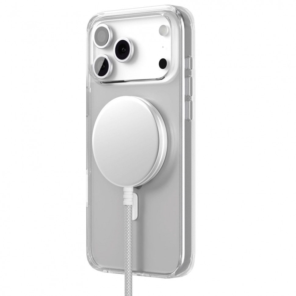 Чехол защитный VLP Diamond Case MagSafe для iPhone 17 Pro Max Прозрачный