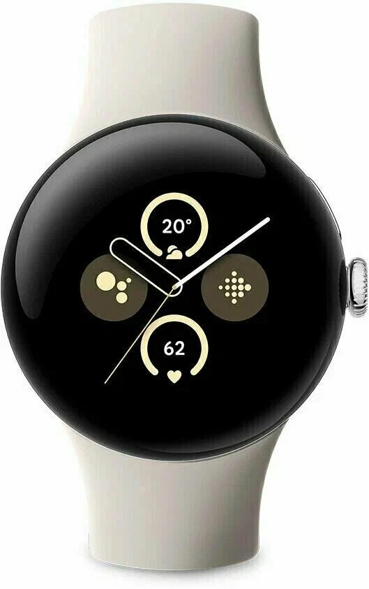 Умные часы Google Pixel Watch 2 41mm Wi-Fi Серебряный (Silver/Porcelain)
