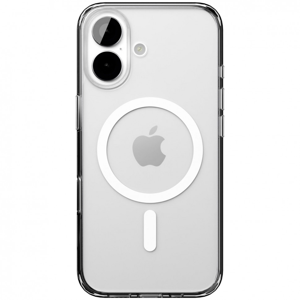 Чехол защитный VLP Diamond Case MagSafe для iPhone 17 Прозрачный