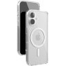 Чехол защитный VLP Diamond Case MagSafe для iPhone 17 Прозрачный