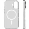 Чехол защитный VLP Diamond Case MagSafe для iPhone 17 Прозрачный