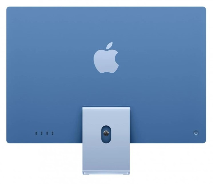 Моноблок Apple iMac 24" 2024 Retina 4.5K MWV13 (M4 10-core GPU, 16/256GB) Синий