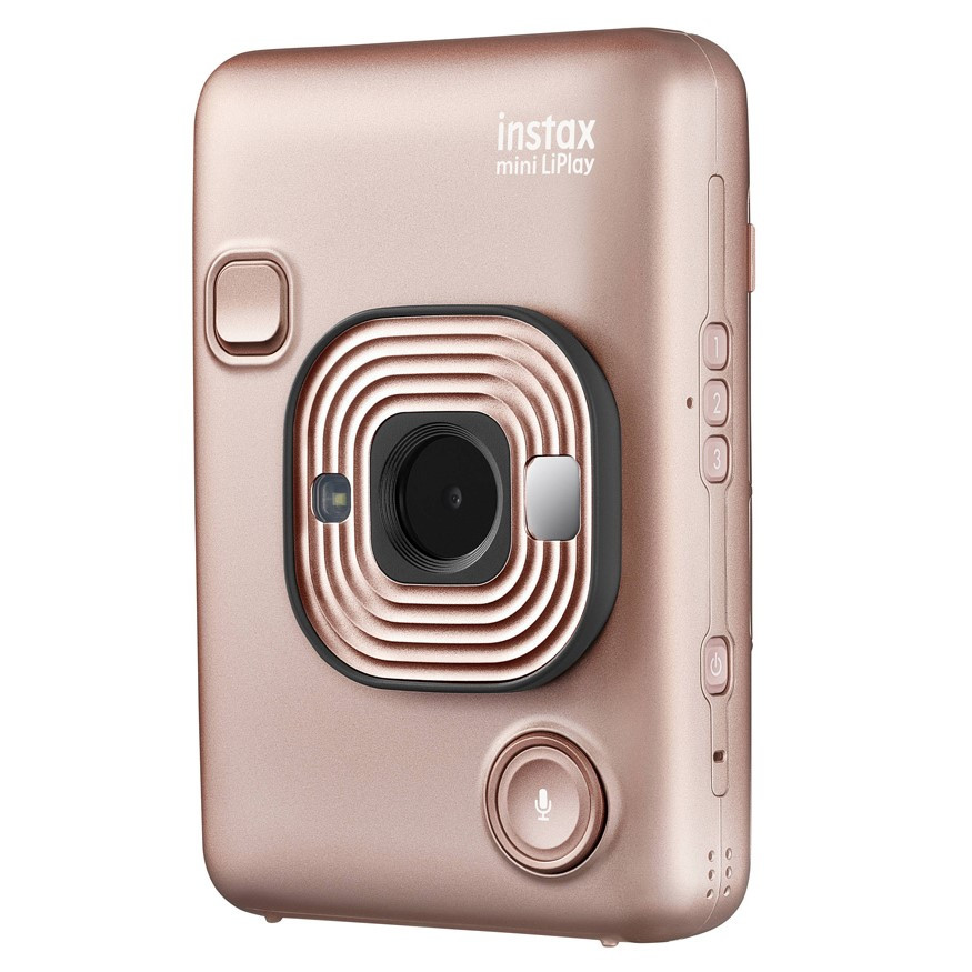 Фотоаппарат моментальной печати Fujifilm Instax Mini LiPlay Золотой (Blush Gold)